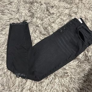 Women’s High Waisted Black Skinny Jeans